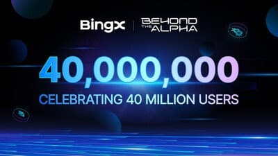 BingX supera los 40 millones de usuarios y lanza campaña global
