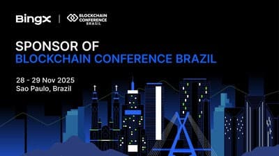BingX concluye patrocinio oficial en Blockchain Conference Brasil 2025 realizada en Panamá