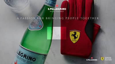 S.Pellegrino y Ferrari formalizan alianza global para promover experiencias de estilo de vida premium