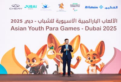 Chery brindó soporte tecnológico y logístico en los Juegos Paralímpicos de la Juventud Asiática 2025 en Dubái
