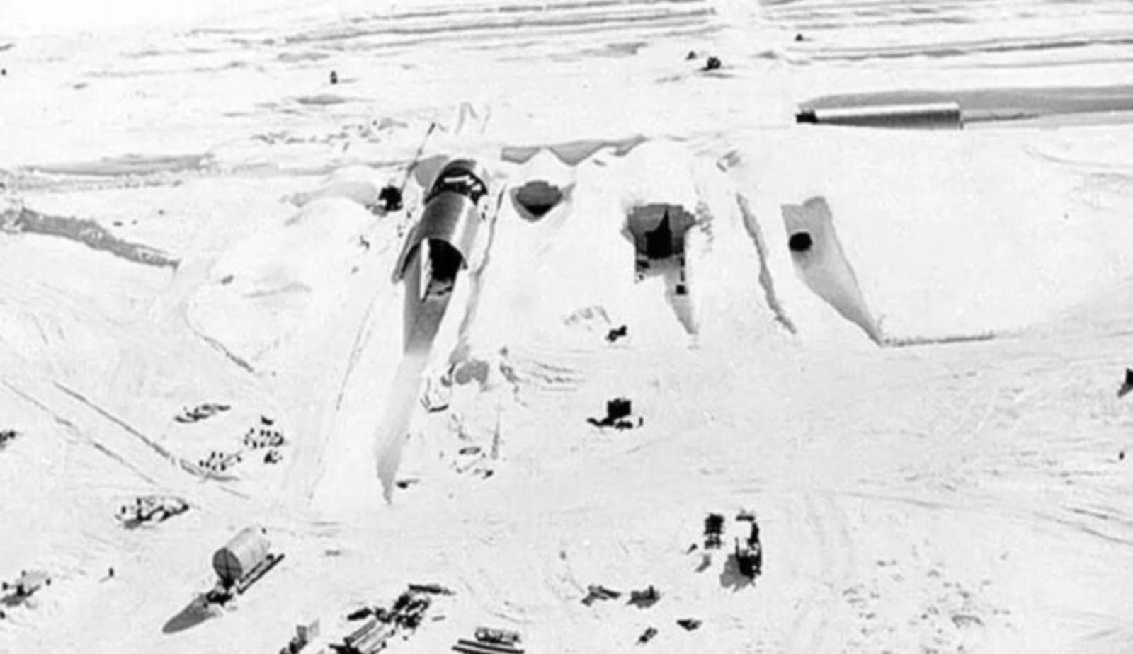 Detectan infraestructuras militares de la Guerra Fría en la profundidad glaciar de Groenlandia