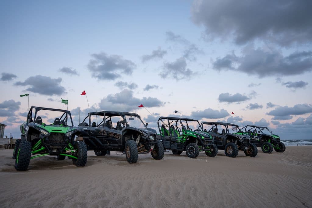 Verano Kawasaki en Pinamar: test rides y charlas sobre conducción segura en off-road