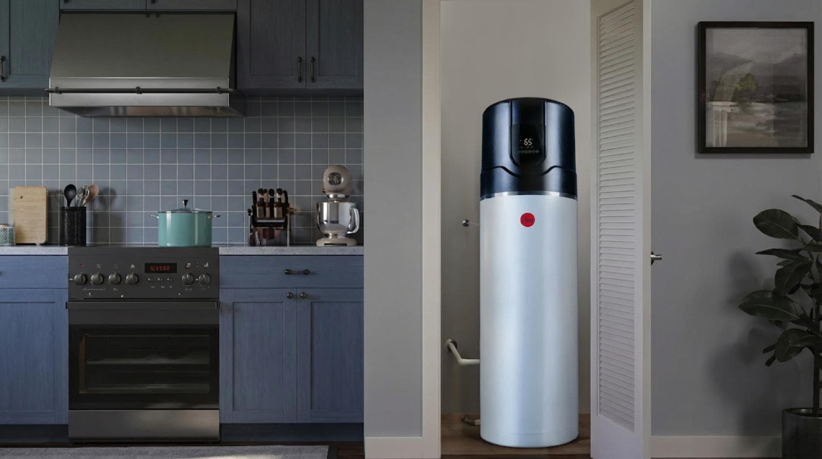 Rheem presenta el termotanque híbrido EcoSmart con foco en eficiencia energética y adaptación