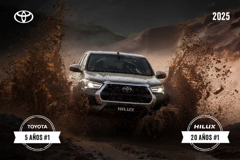 Toyota cerró 2025 con récord histórico y 20 años de liderazgo de Hilux