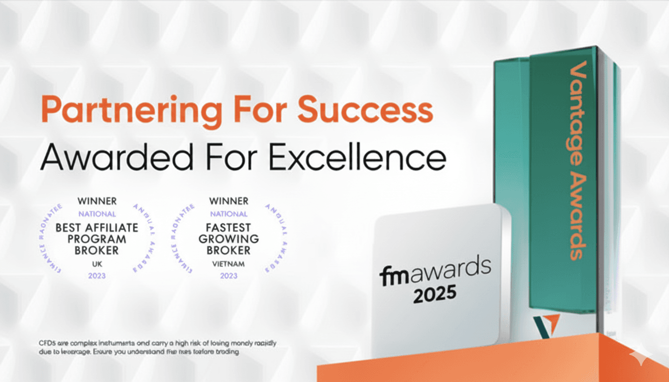 Vantage es reconocida en Vietnam y Reino Unido por los Finance Magnates Awards 2025