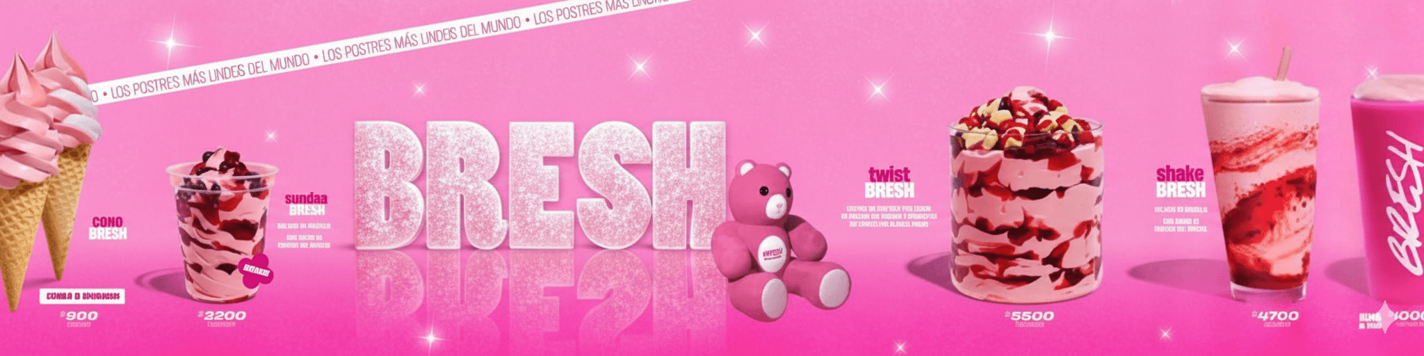 Mostaza y la Bresh lanzan una línea de postres en eventos de verano en Mar del Plata