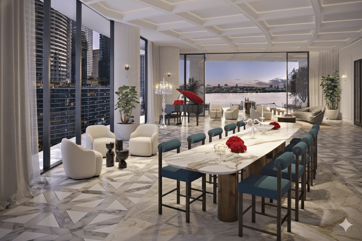 Baccarat presenta su primer desarrollo residencial de lujo en Brickell, Miami, junto a Related Group