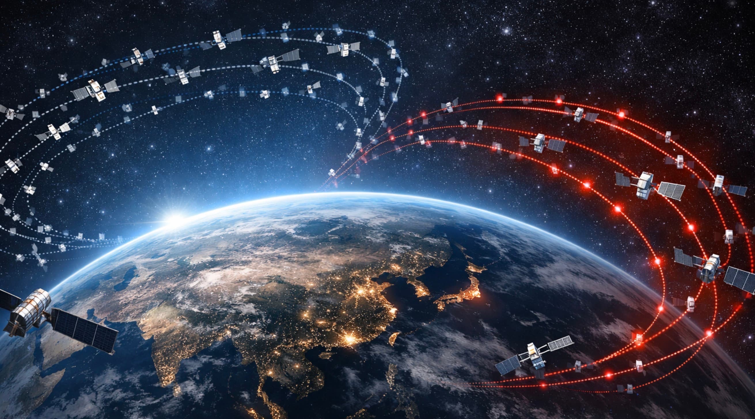 China acelera sus constelaciones LEO y ya despliega dos redes de banda ancha