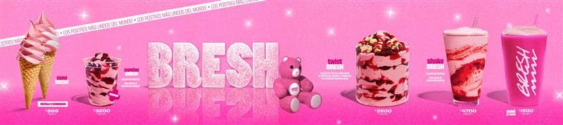 Mostaza y Bresh lanzan una línea exclusiva de postres de verano