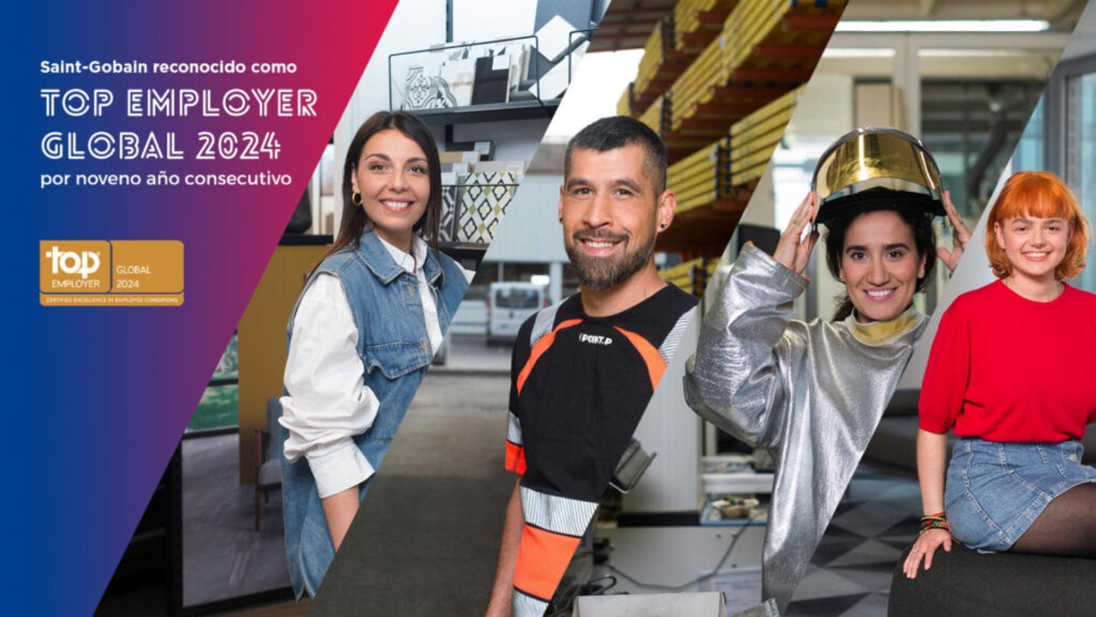 Saint-Gobain Argentina obtiene por noveno año consecutivo la certificación Top Employer