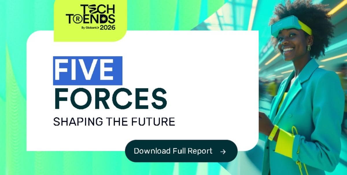 Globant presenta las cinco tendencias tecnológicas que marcarán el desarrollo empresarial en 2026