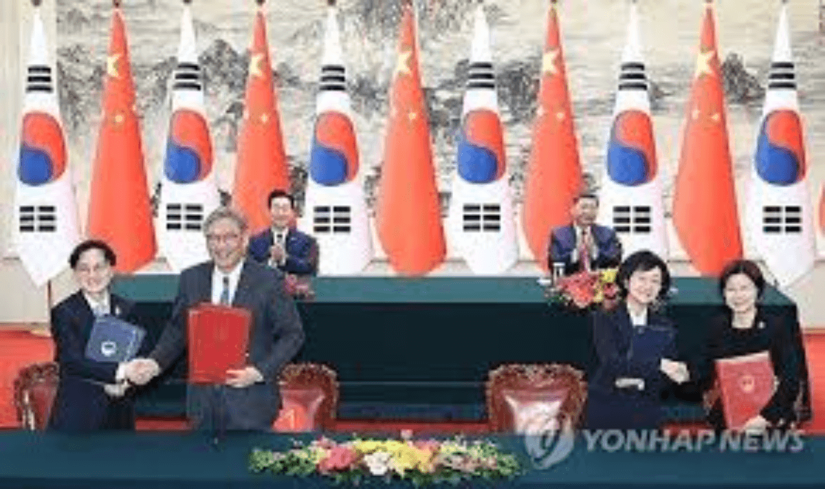 China y Corea del Sur firman acuerdo para fortalecer el bienestar de mujeres y niños