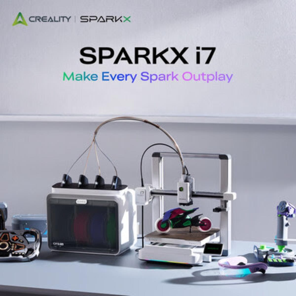 Creality presenta la impresora 3D SPARKX i7 y nuevas soluciones en el CES 2026