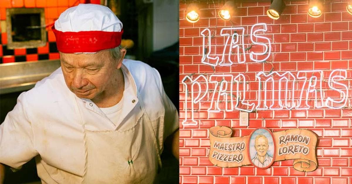 Ramón Loreto, 54 años como referente pizzero en la tradicional Pizzería Las Palmas de Lanús