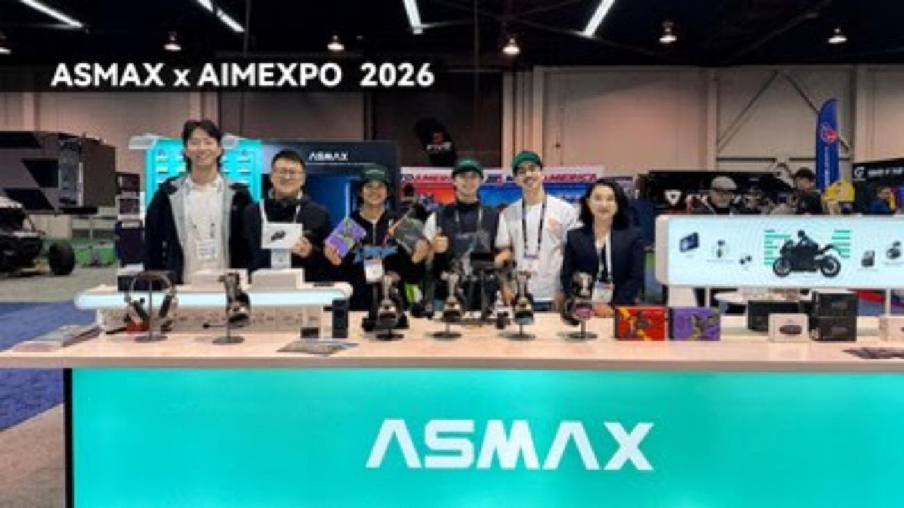 Asmax expone su ecosistema de conectividad inteligente para motociclistas en AIMExpo 2026
