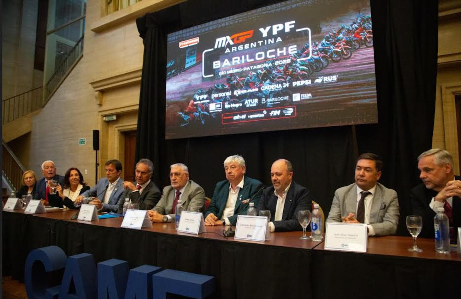 Bariloche abrirá el Mundial de Motocross MXGP Argentina 2026 el 7 y 8 de marzo