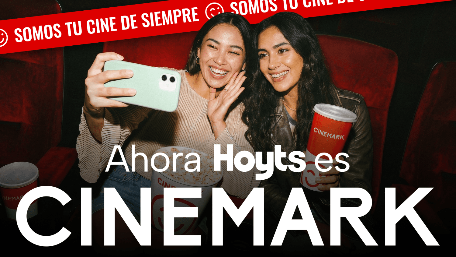 Ahora Hoyts es Cinemark