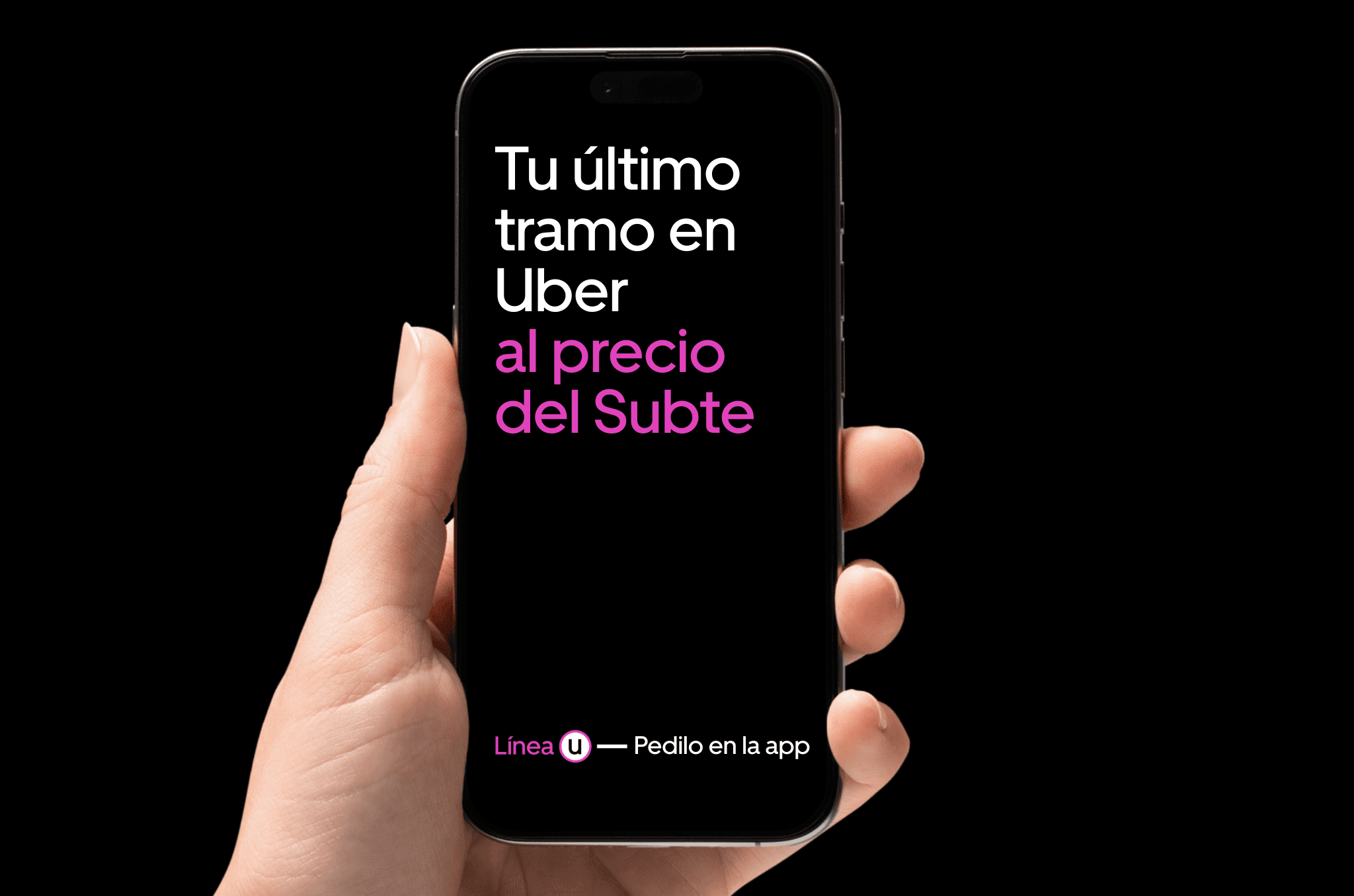 Uber lanza una opción a precio de subte que complementa el transporte público