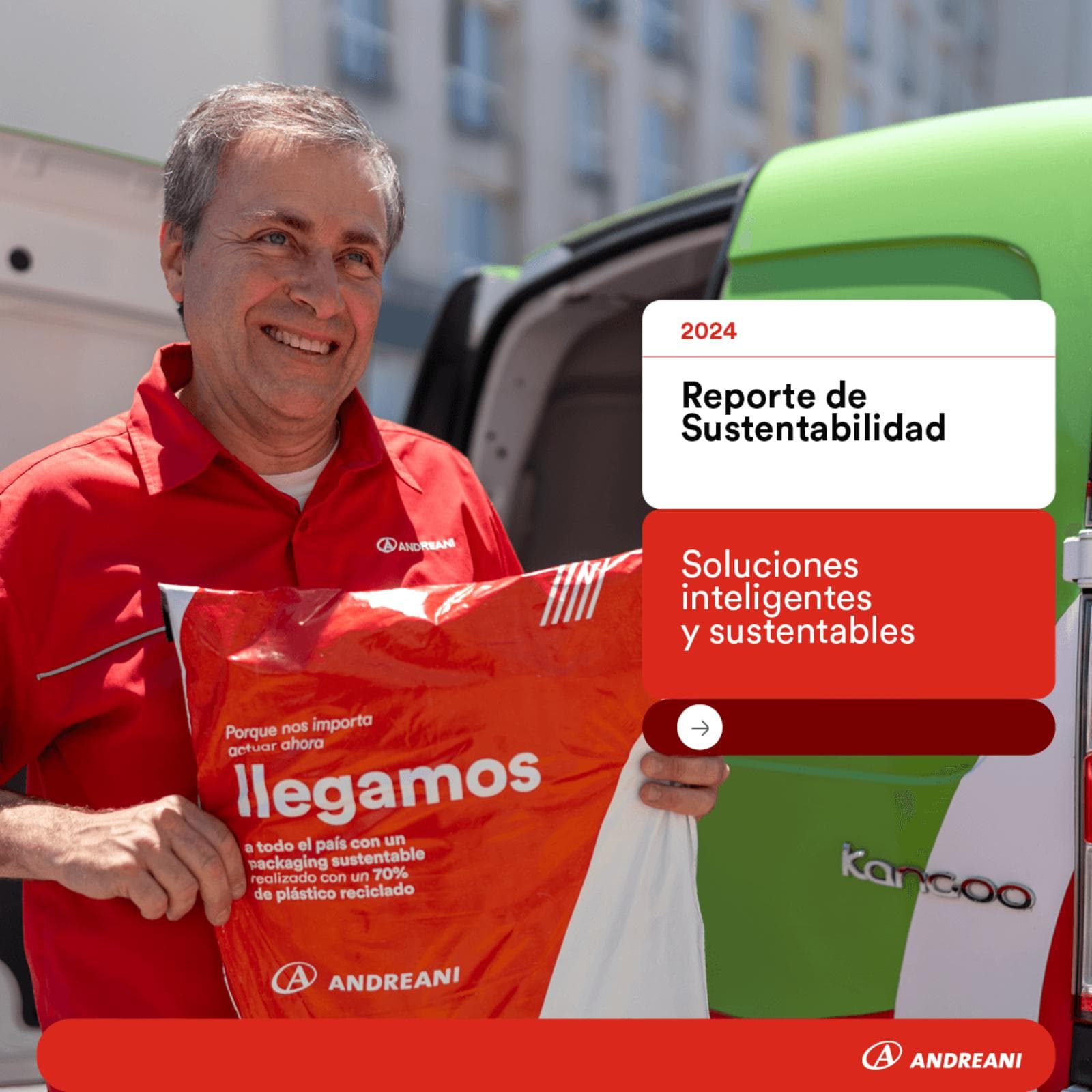 Andreani publicó su 15° Reporte de Sustentabilidad 2025 y destacó avances tecnológicos