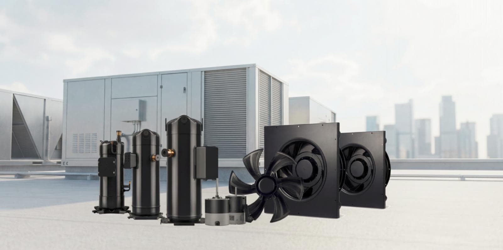 LG exhibió en AHR Expo 2026 su oferta de componentes para rooftops comerciales