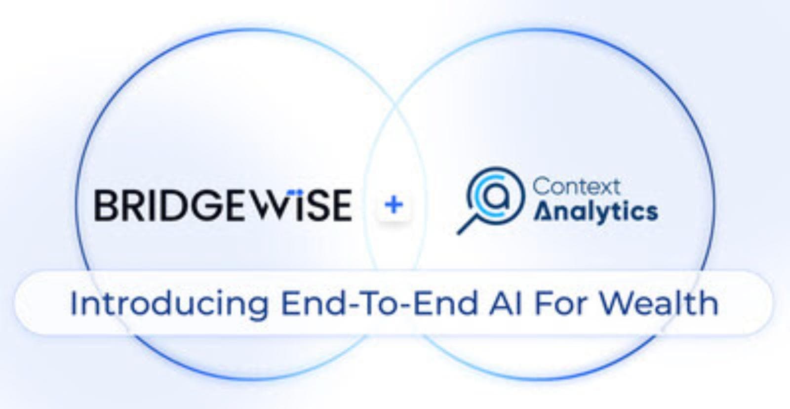BridgeWise compra Context Analytics y apunta a integrar datos alternativos en riqueza con IA