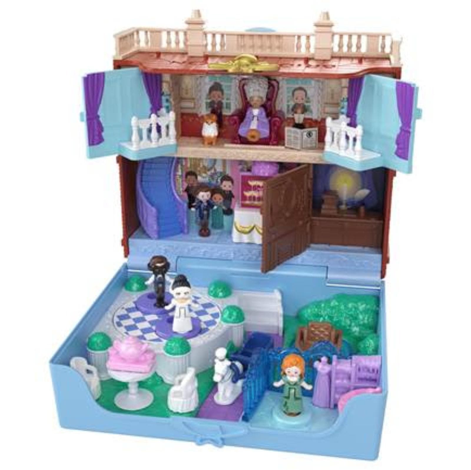 Polly Pocket y Los Bridgerton presentan un estuche coleccionable con cinco mini muñecas