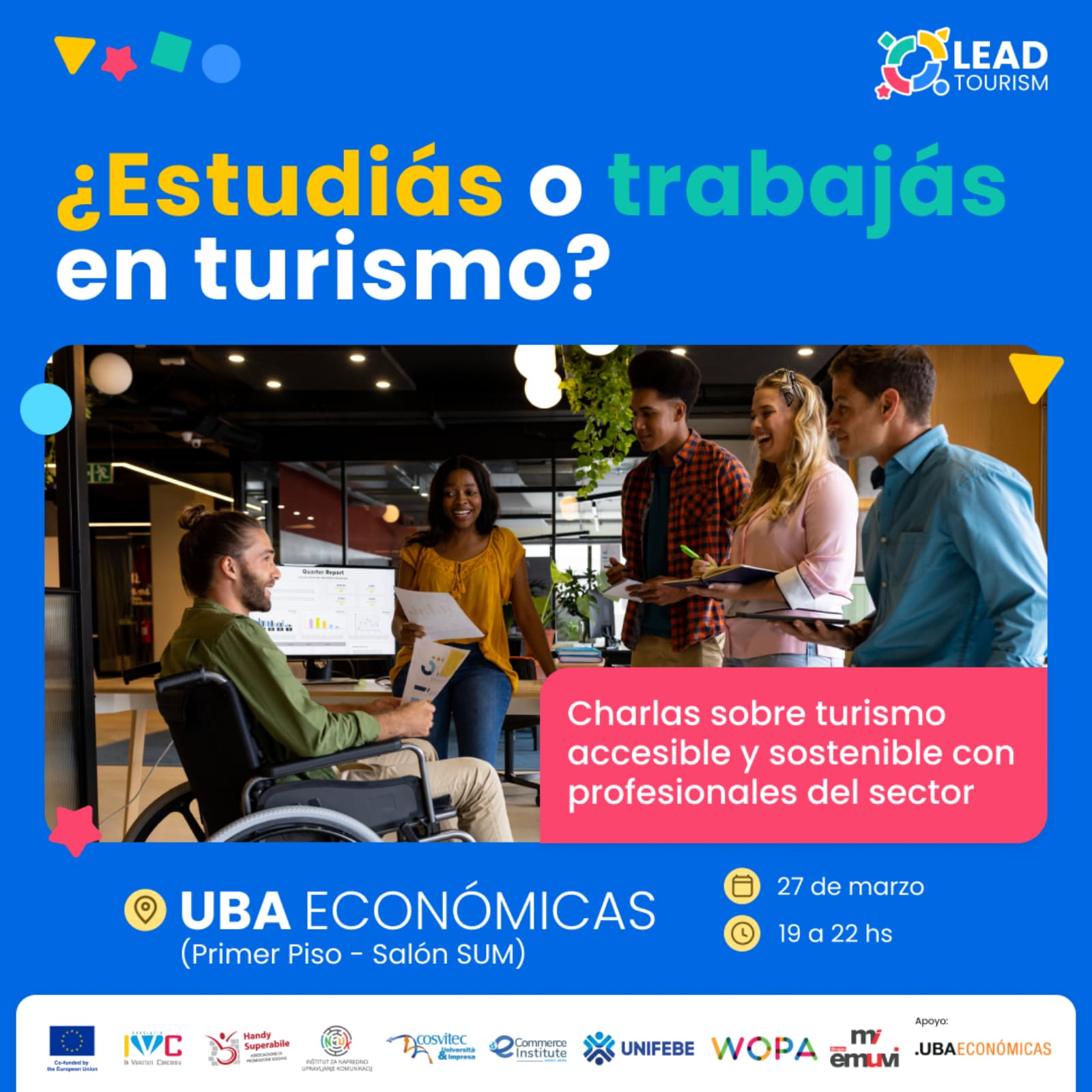 Turismo accesible, digital y sostenible: LEAD Tourism se presenta en la UBA