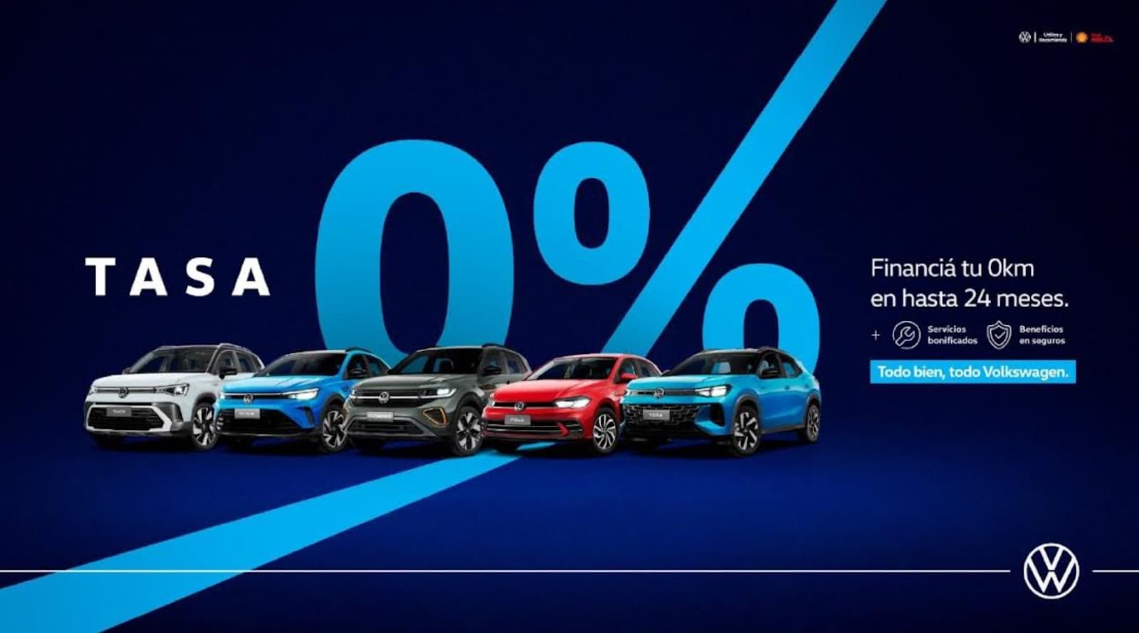 Volkswagen extiende en marzo la campaña “Todo bien, todo Volkswagen” con tasa 0%