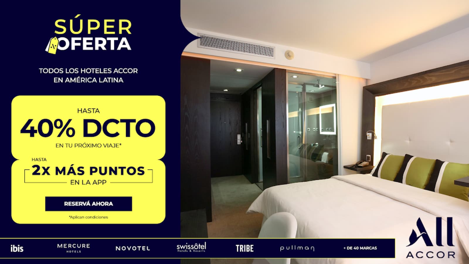 ALL Accor activa “Súper Oferta” con hasta 40% de descuento en las Américas