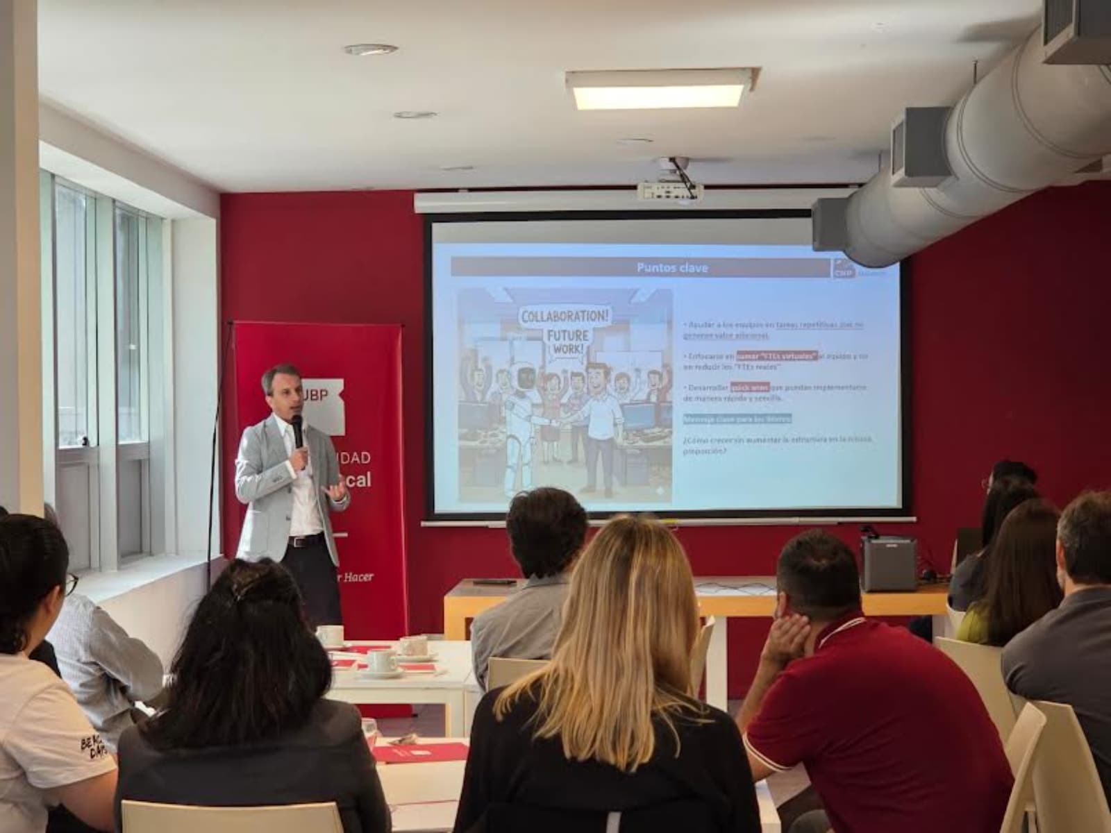 Alejandro Korin expuso sobre inteligencia artificial en una jornada de gestión organizacional