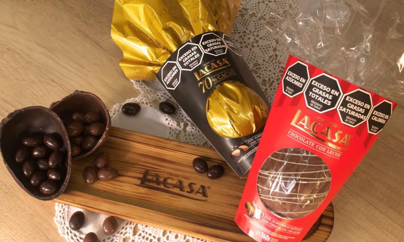 Chocolates Lacasa amplía su oferta de Pascua en Argentina con el nuevo Huevo Dubai