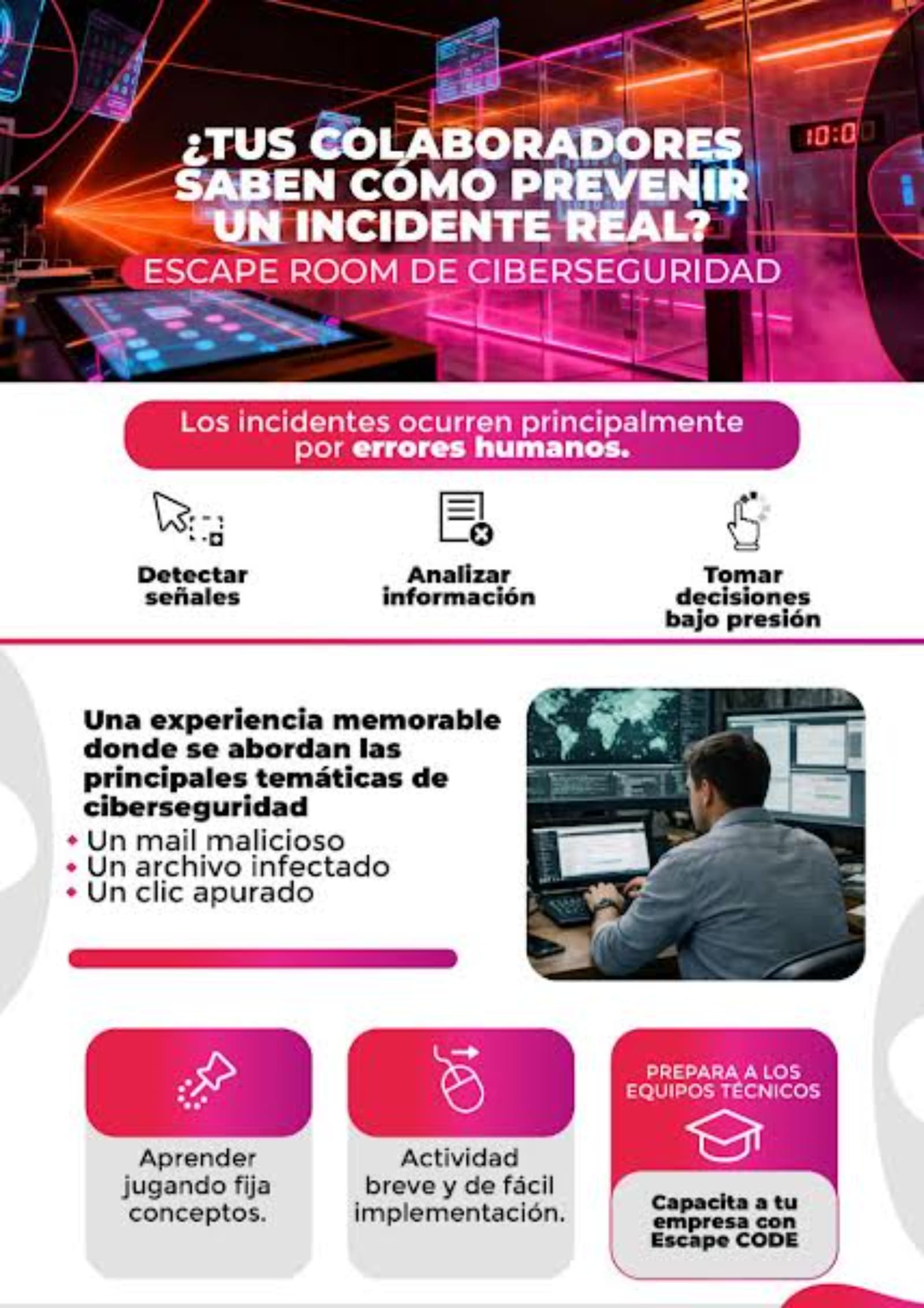 BTR Consulting impulsa un Cyber Escape Room para concientización en ciberseguridad