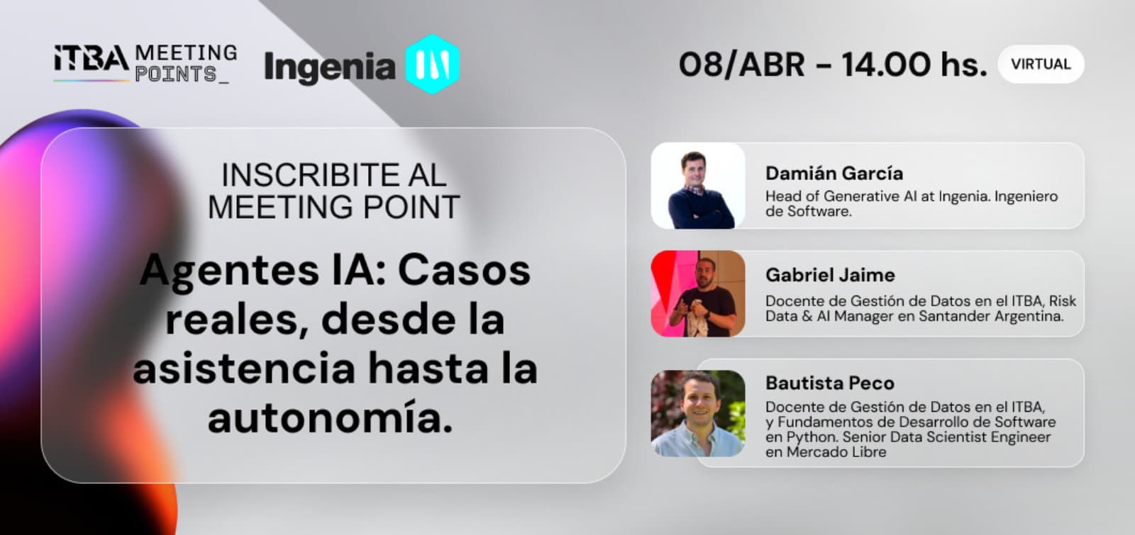 ITBA e Ingenia organizan una charla online sobre agentes de IA y casos reales
