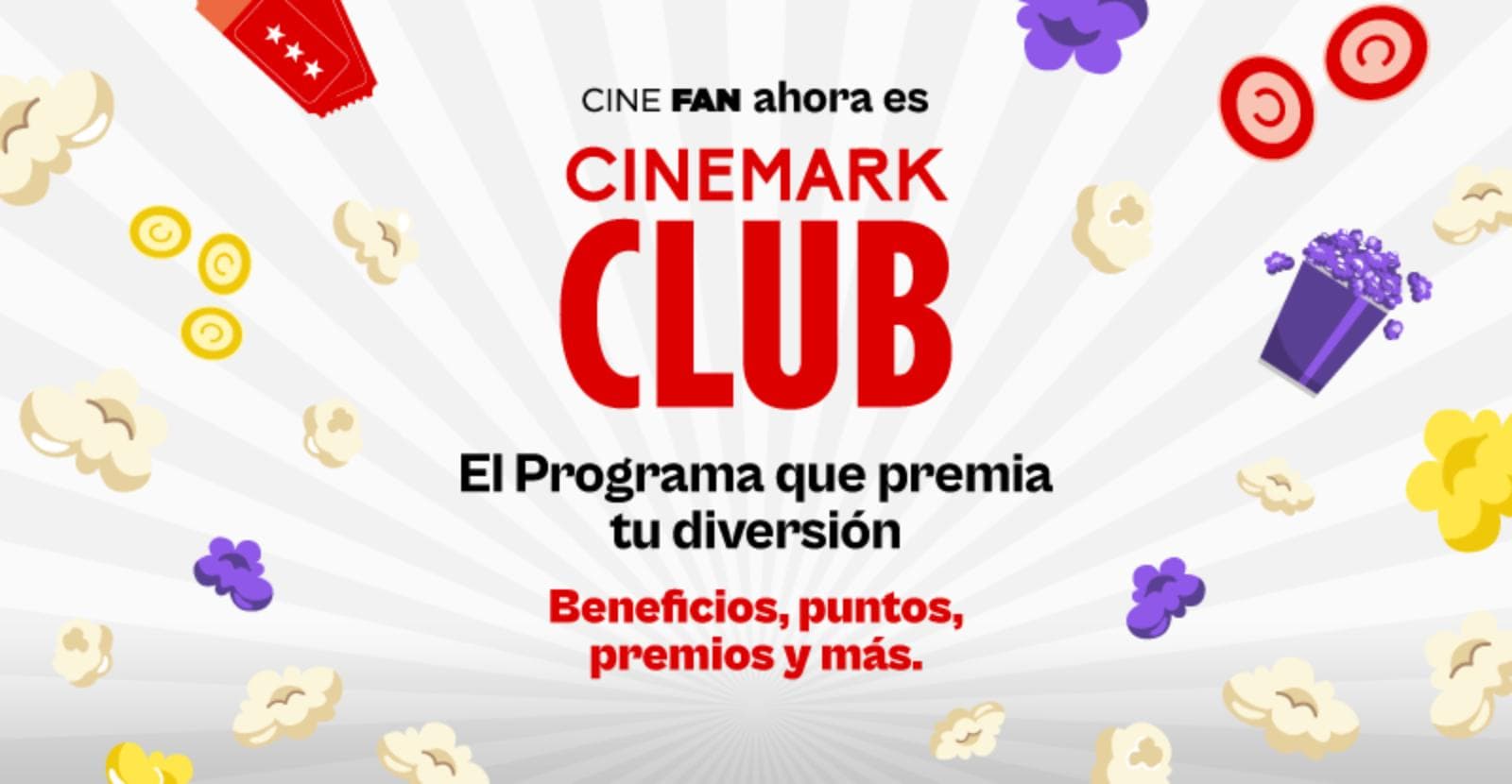 Cinemark renueva su programa de lealtad y rebautiza Cine Fan como Cinemark Club