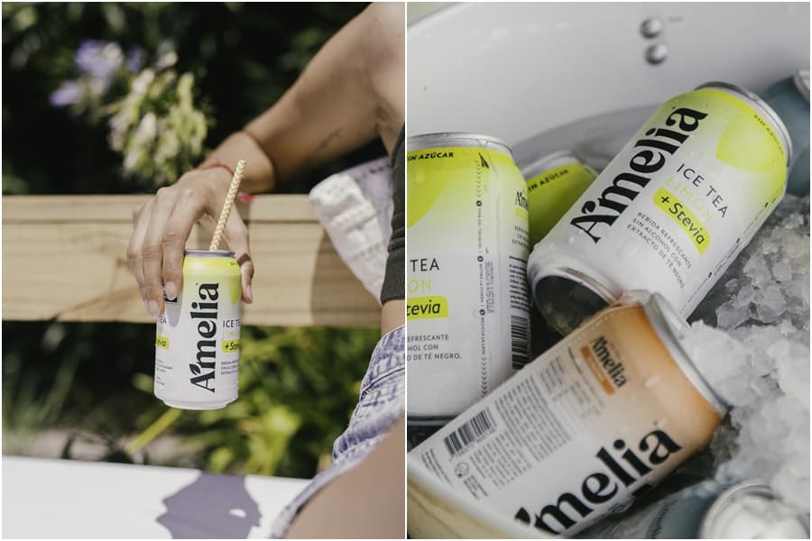 Lanzan Amelia Ice Tea, el primer té frío en lata elaborado en Argentina