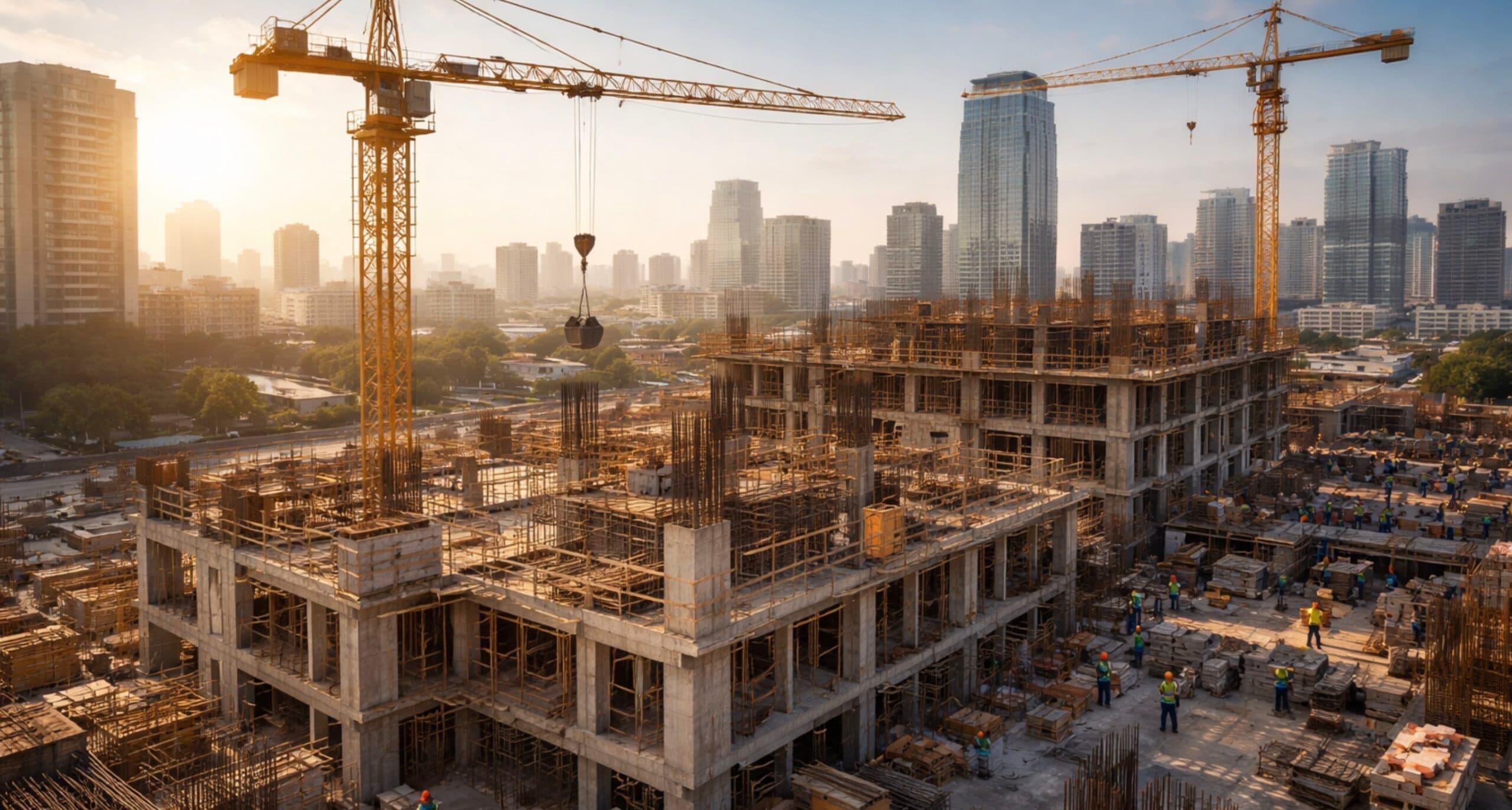 Enero mostró una mejora marginal en la construcción y señales de estabilidad