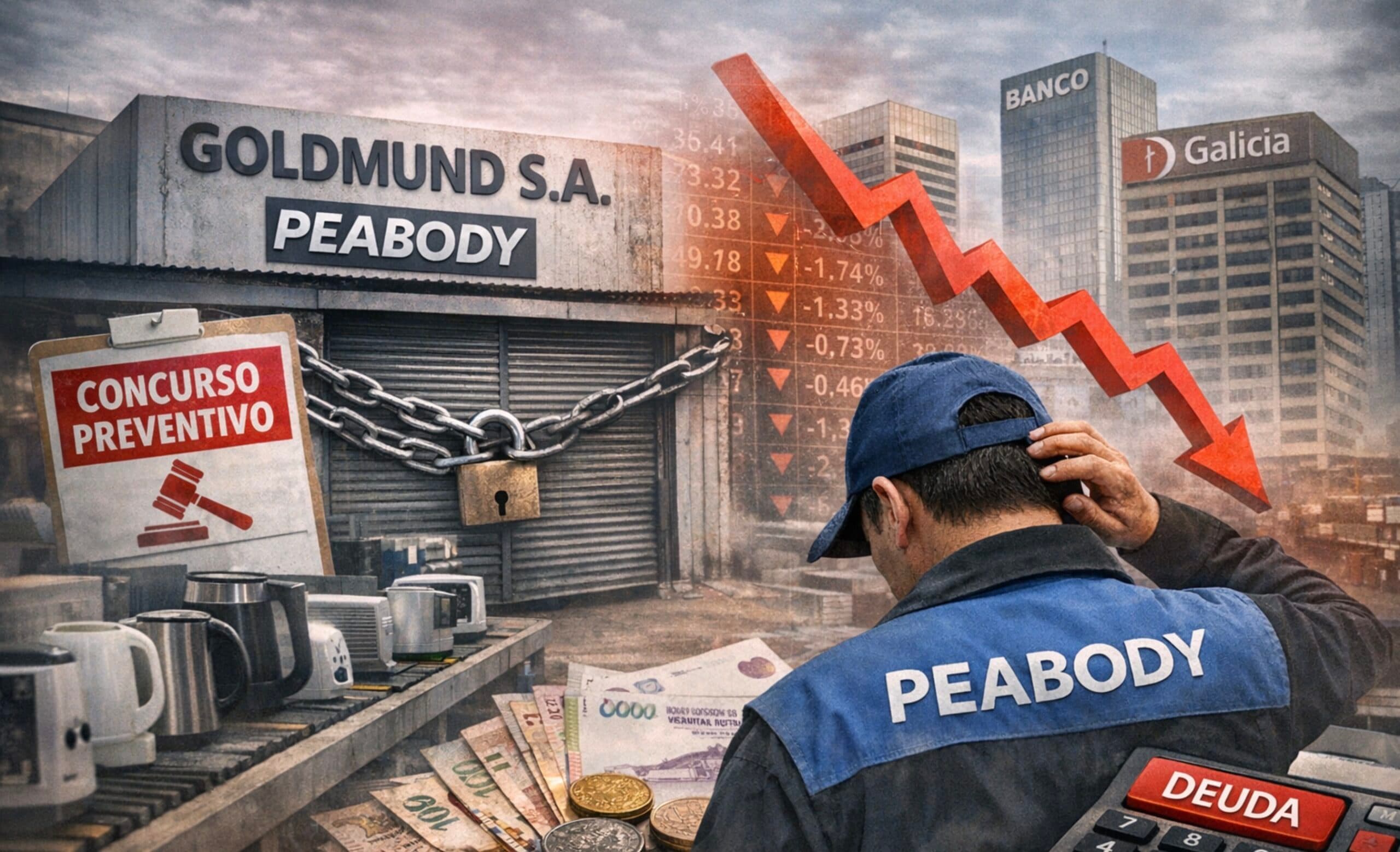 La crisis de Peabody y el nuevo mapa de los electrodomésticos en la Argentina