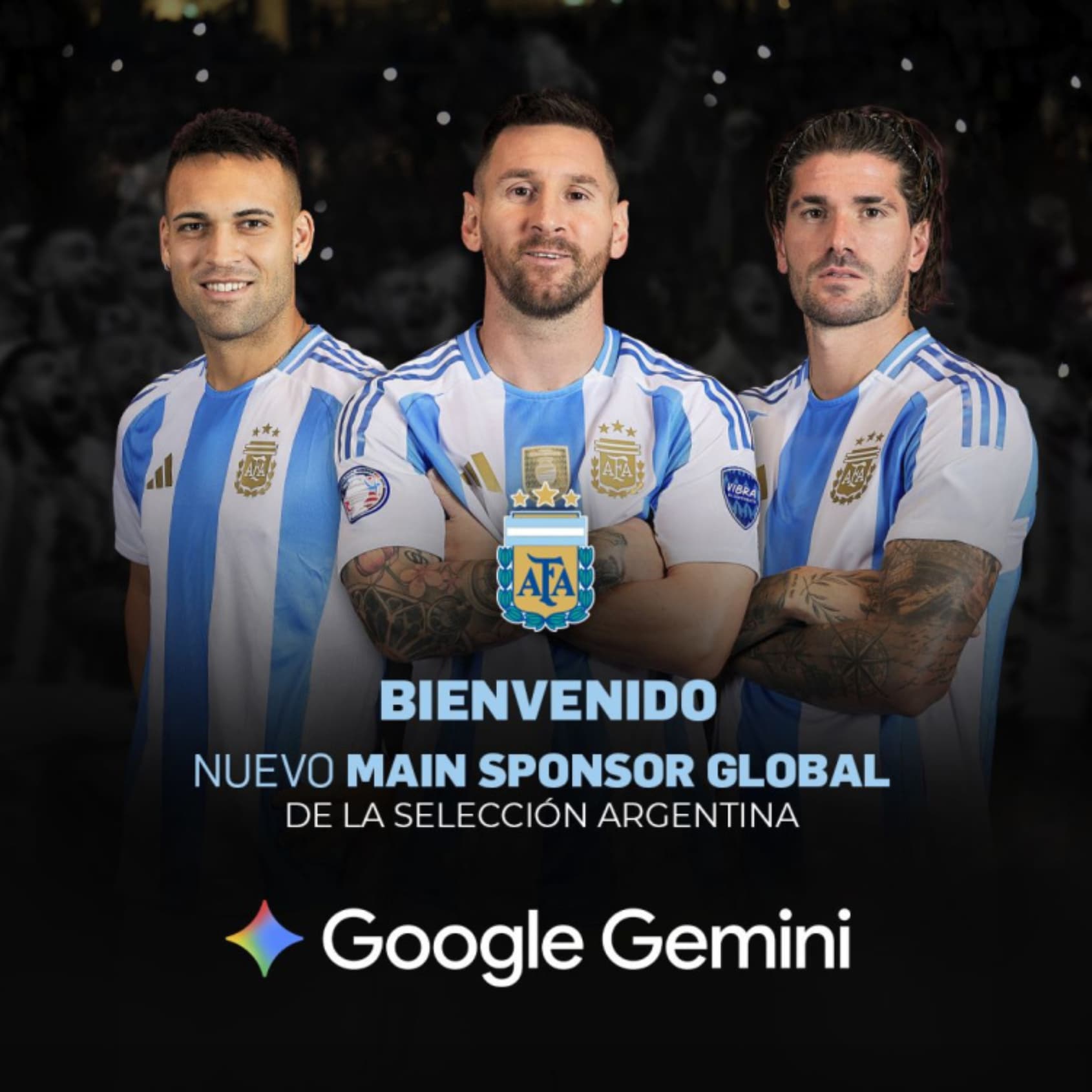 Google se incorpora como Main Sponsor Global de las selecciones nacionales de fútbol AFA