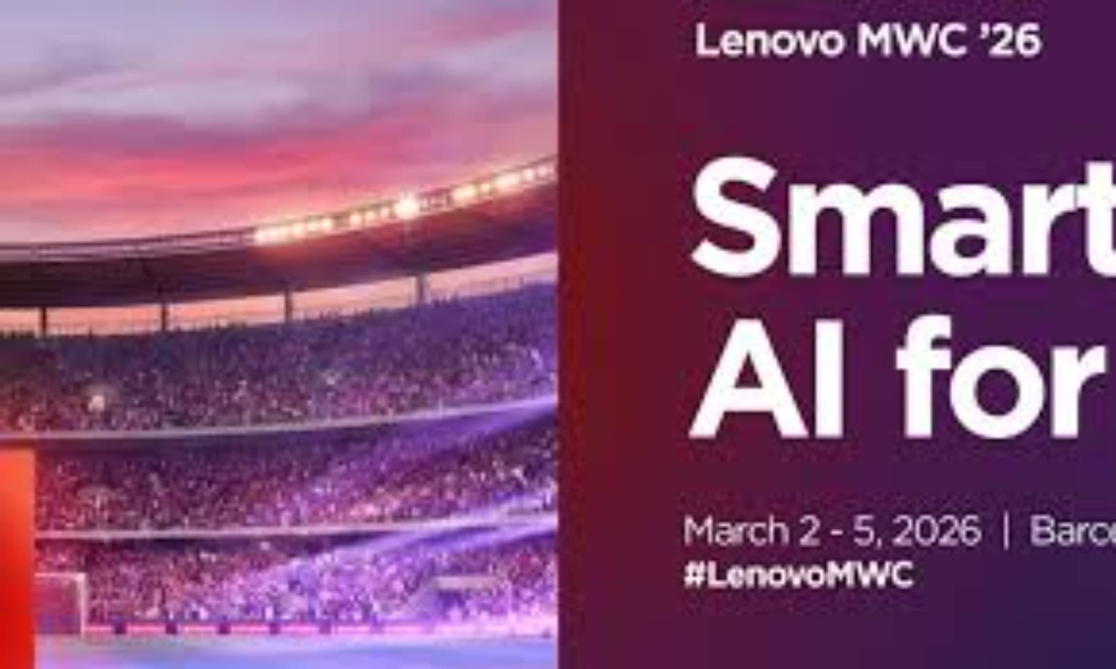 Lenovo exhibió en el MWC 2026 PCs de IA adaptativa y el despliegue de Qira
