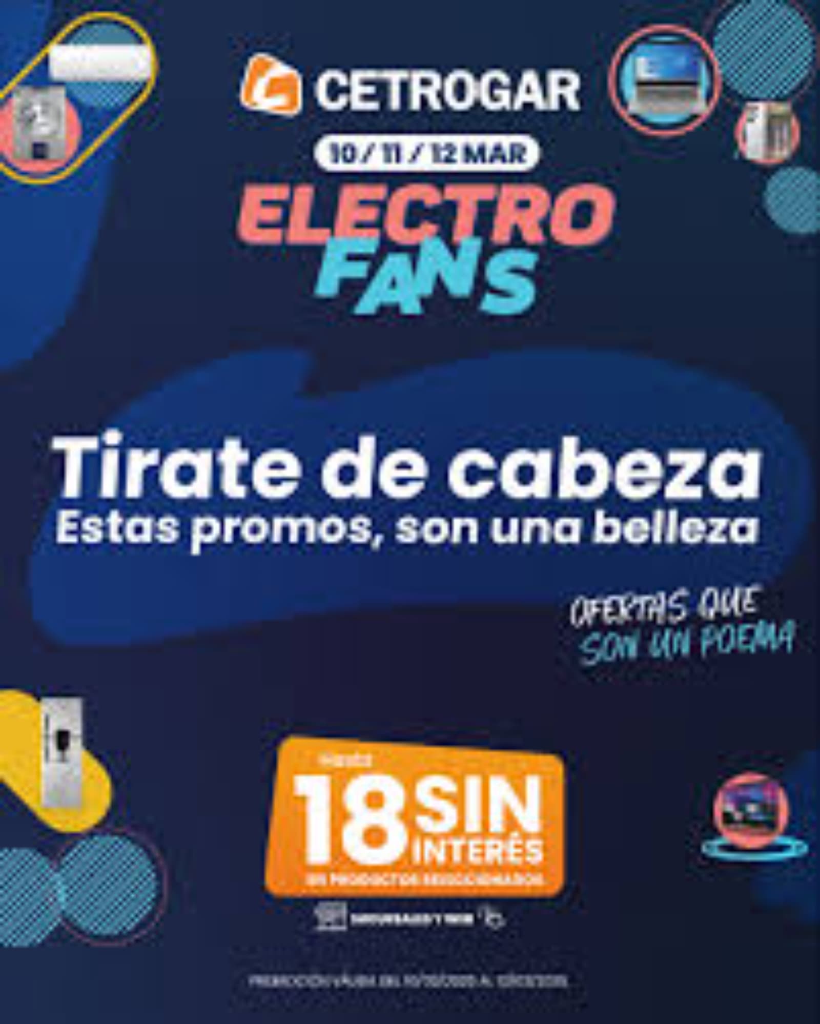 Cetrogar activa ofertas por Electro Fans con hasta 50% de descuento y 12 cuotas