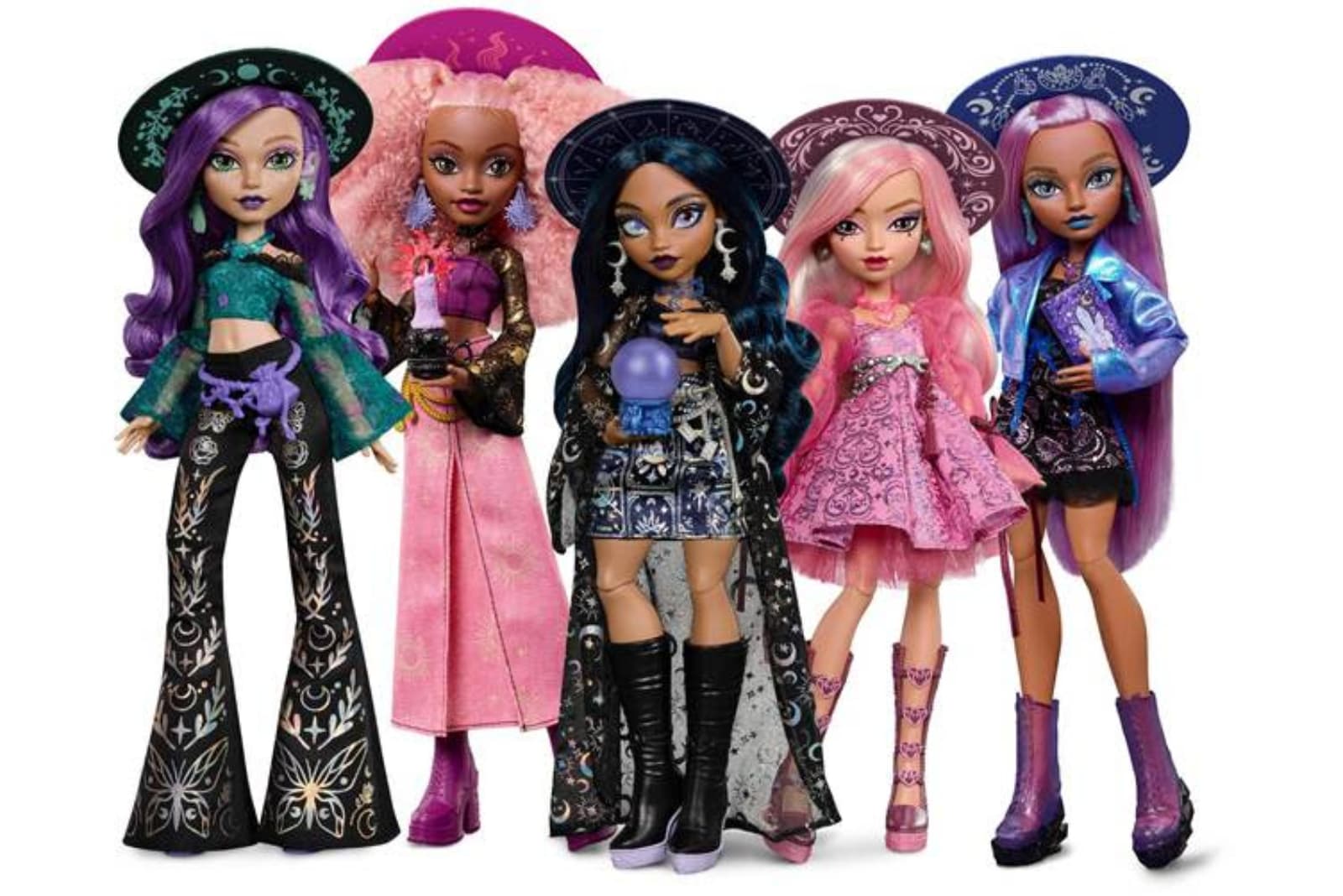 Mattel amplía Monster High con Moonspell Magic, cinco nuevas brujas y accesorios