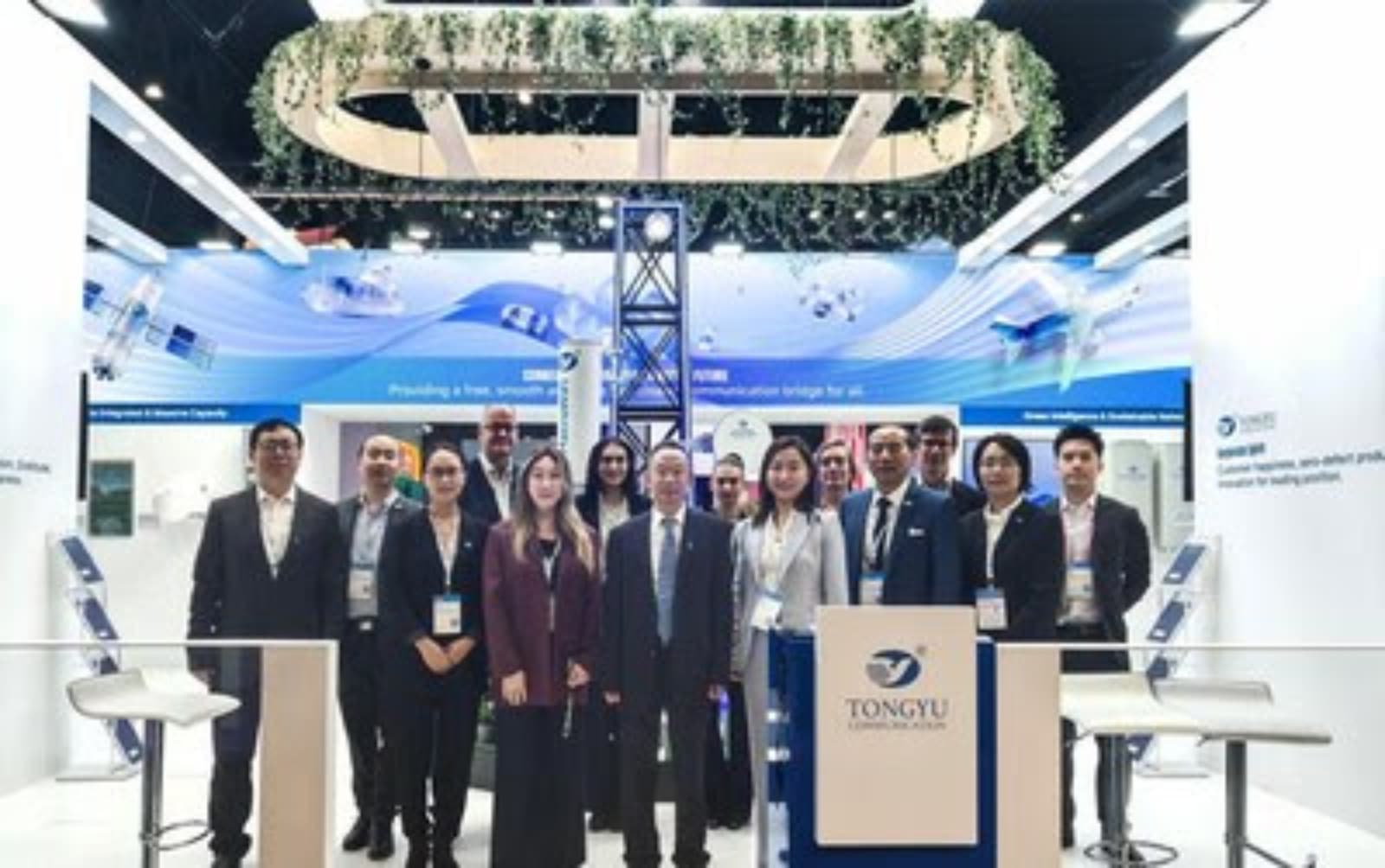 Tongyu Communication expuso en el MWC 2026 su hoja de ruta aire-tierra-espacio