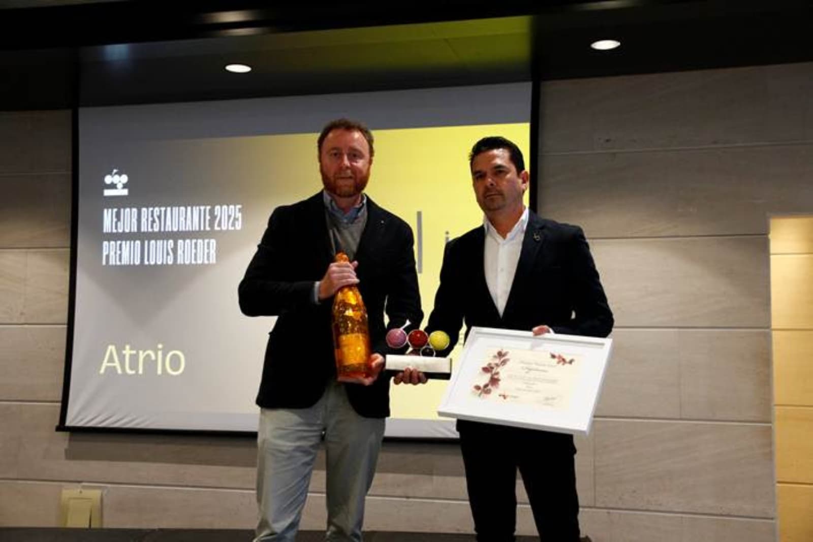 Atrio ganó el Premio Verema – Louis Roederer al mejor tratamiento del vino 2025