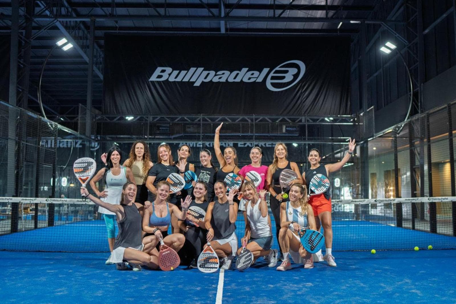 Bullpadel realizó una jornada de pádel y bienestar por el Mes de la Mujer
