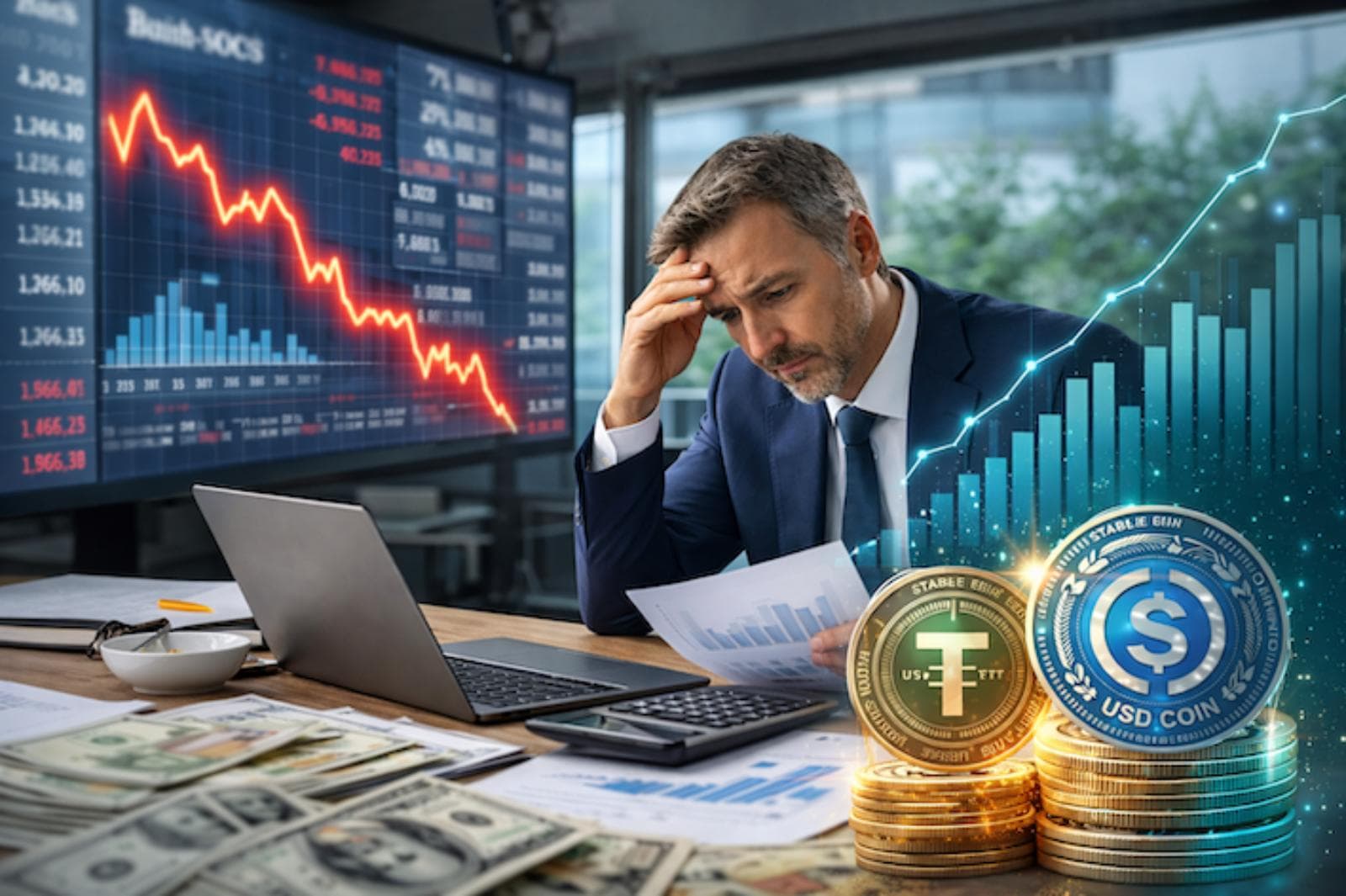 Morosidad en crédito y auge de stablecoins: dos señales del cambio financiero argentino