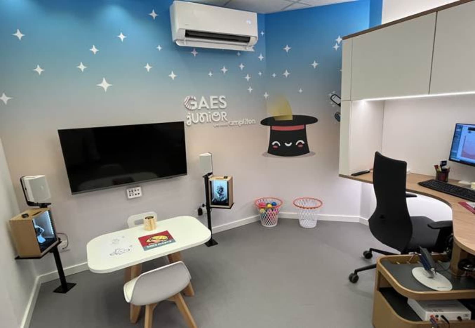 Gaes abrió en Barcelona un espacio Gaes Junior enfocado en audiología infantil