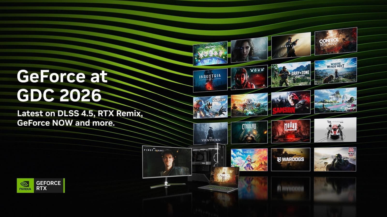 Nvidia amplía su ecosistema RTX con DLSS 4.5, GeForce NOW y CloudXR