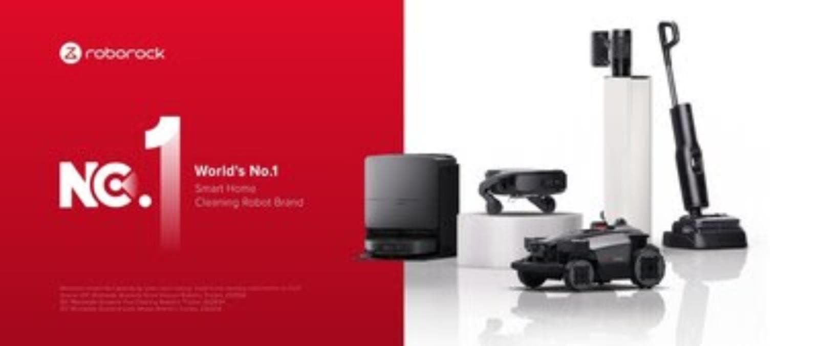 Roborock fue la marca número uno mundial de robots de limpieza en 2025
