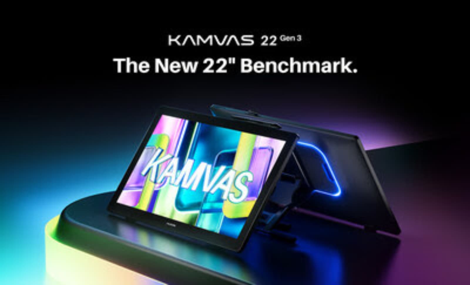 Huion presentó la Kamvas 22 (Gen 3), pantalla interactiva de 21,5 pulgadas