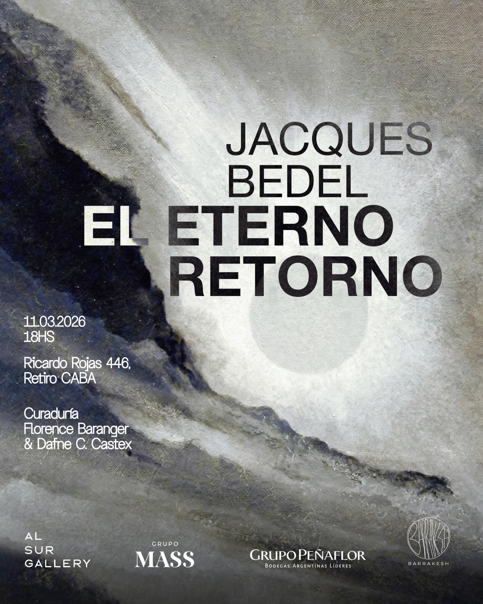Al Sur Gallery abre su programa 2026 con “El Eterno Retorno” de Jacques Bedel